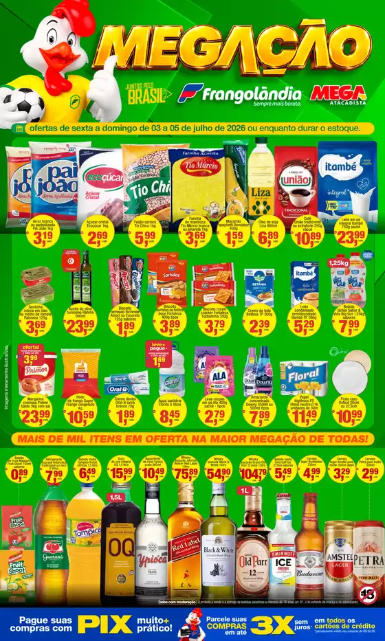 Catálogo Super Frangolândia | Ampla seleção de ofertas | 2026-07-03T00:00:00.000Z - 2026-07-05T00:00:00.000Z