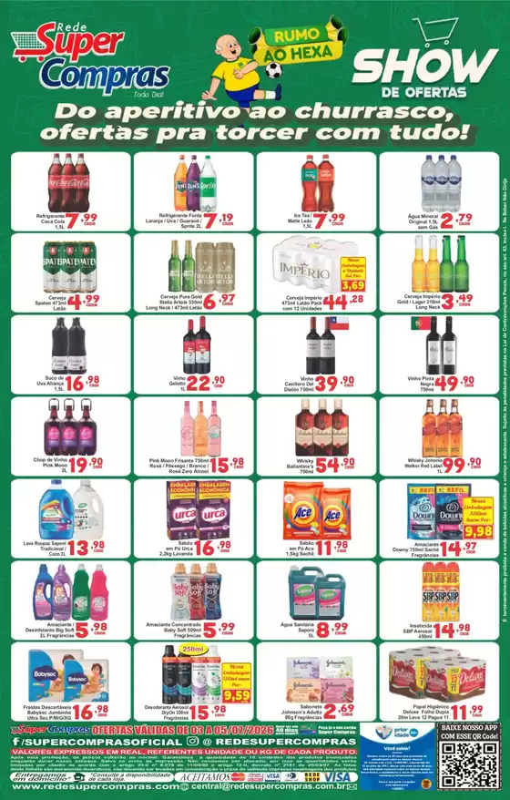 Catálogo Rede Super Compras | Encarte Rede Super Compras | 2026-07-03T00:00:00.000Z - 2026-07-05T00:00:00.000Z
