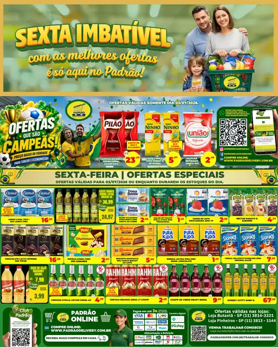 Catálogo Supermercado Padrão | Encarte Supermercado Padrão | 2026-07-03T00:00:00.000Z - 2026-07-03T00:00:00.000Z