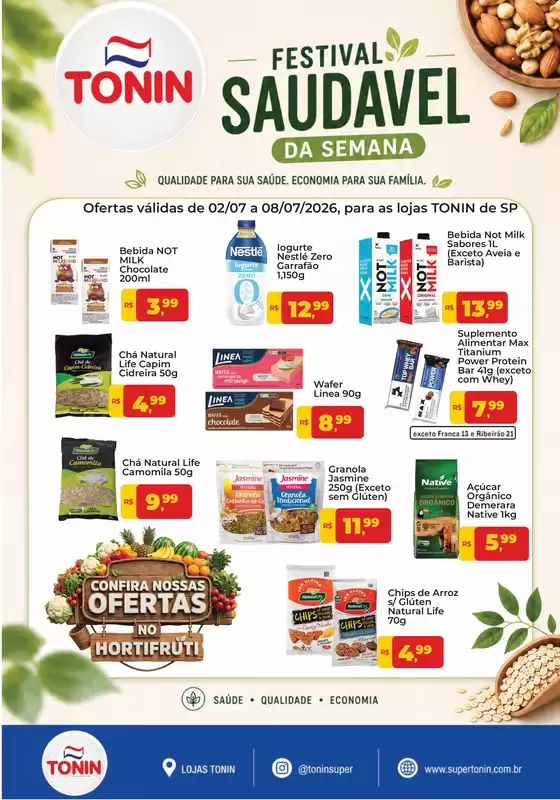 Catálogo Tonin Superatacado | Naturais SP | 2026-07-03T00:00:00.000Z - 2026-07-08T00:00:00.000Z