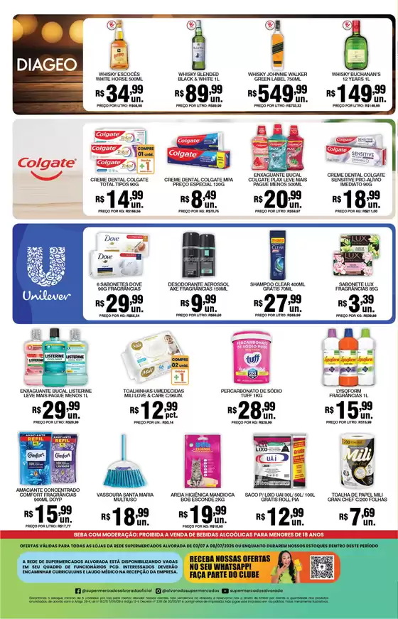 Catálogo Supermercados Alvorada | Economize agora com nossas ofertas | 2026-07-02T00:00:00.000Z - 2026-07-08T00:00:00.000Z