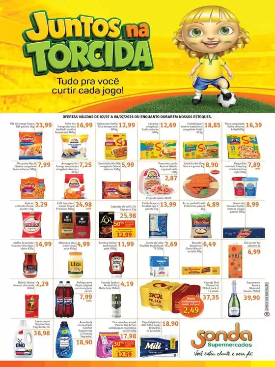 Catálogo Sonda Supermercados | Encarte Sonda Supermercados | 2026-07-02T00:00:00.000Z - 2026-07-08T00:00:00.000Z
