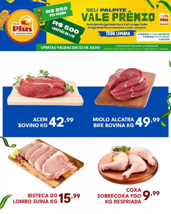 Catálogo Rede Plus Supermercados | Promoções especiais em andamento | 2026-07-03T00:00:00.000Z - 2026-07-03T00:00:00.000Z