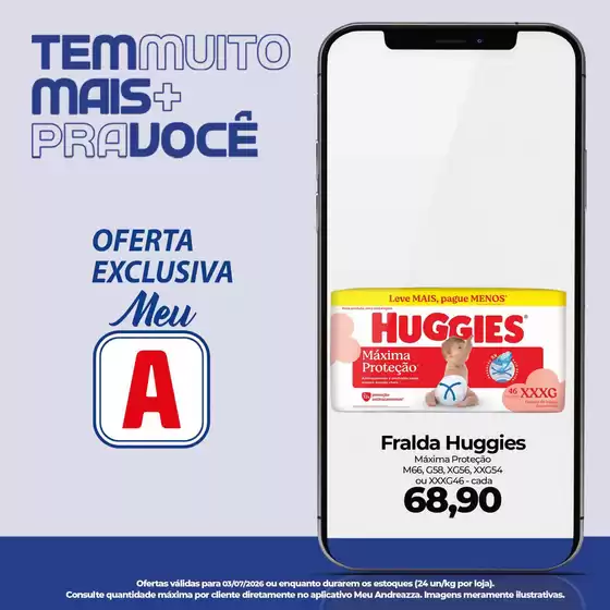 Catálogo Supermercados Andreazza | Ofertas para caçadores de pechinchas | 2026-07-03T00:00:00.000Z - 2026-07-03T00:00:00.000Z