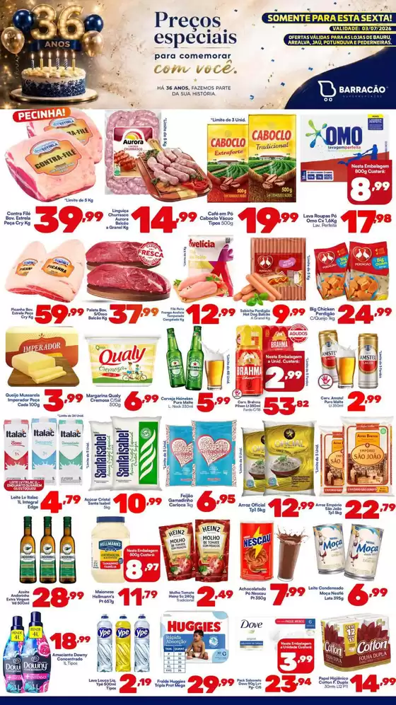Catálogo Barracão Supermercado | Encarte Barracão Supermercado | 2026-07-03T00:00:00.000Z - 2026-07-03T00:00:00.000Z