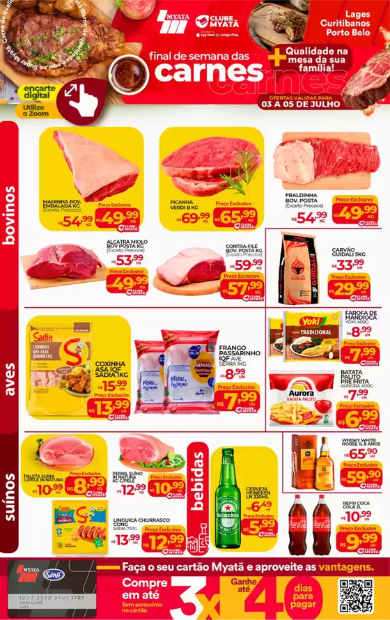 Catálogo Supermercados Myatã | Economize agora com nossas ofertas | 2026-07-03T00:00:00.000Z - 2026-07-05T00:00:00.000Z