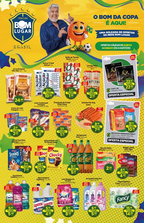 Catálogo Rede Bom Lugar | Encarte Rede Bom Lugar | 2026-07-02T00:00:00.000Z - 2026-07-04T00:00:00.000Z
