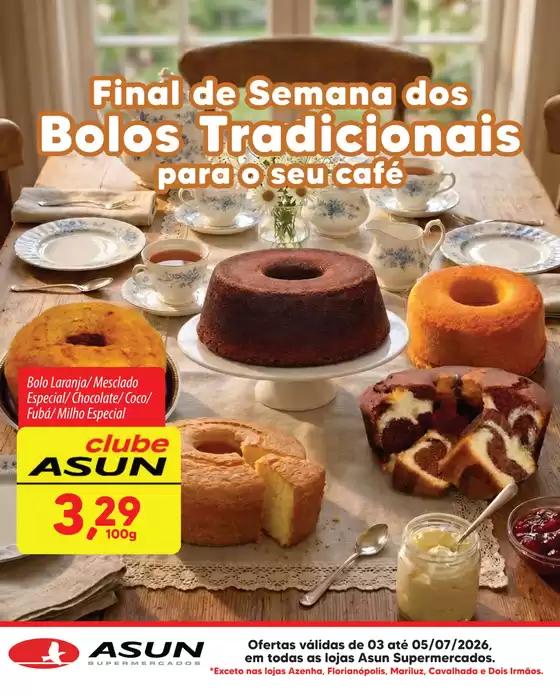 Catálogo Asun | Especial de Padaria | 2026-07-03T00:00:00.000Z - 2026-07-05T00:00:00.000Z