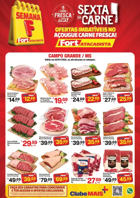 Catálogo Fort Atacadista | MS Fort 6ª da Carne 03 JUL 26 | 2026-07-03T00:00:00.000Z - 2026-07-03T00:00:00.000Z