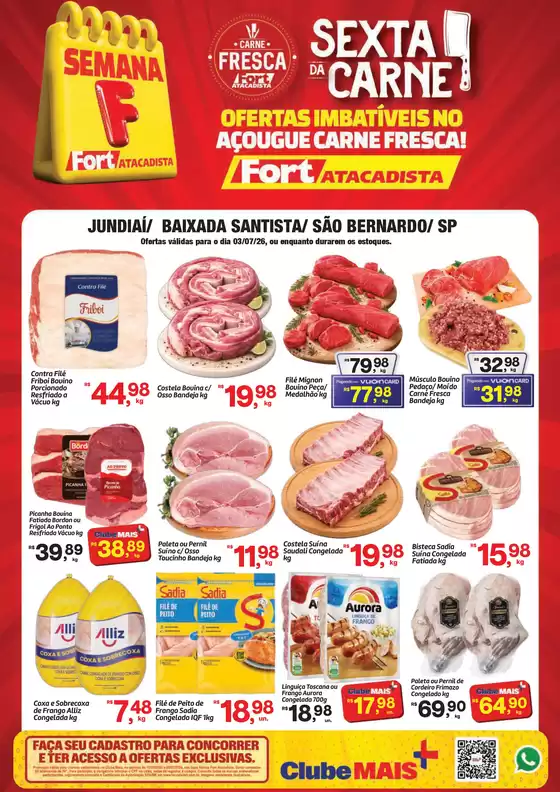 Catálogo Fort Atacadista | SP Fort 6ª da Carne 03 JUL 26 | 2026-07-03T00:00:00.000Z - 2026-07-03T00:00:00.000Z