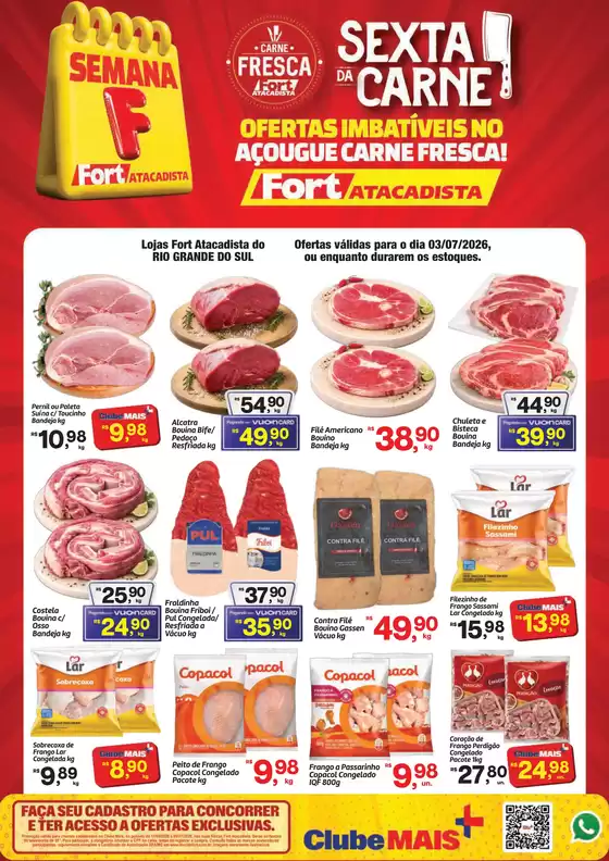 Catálogo Fort Atacadista | RS Fort 6ª da Carne 03 JUL 26 Final | 2026-07-03T00:00:00.000Z - 2026-07-03T00:00:00.000Z