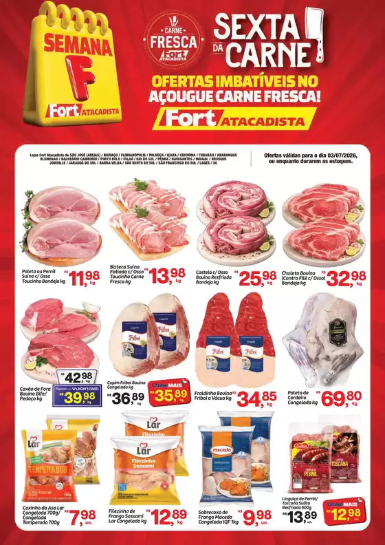 Catálogo Fort Atacadista | SC Fort 6 DA CARNE 03 JUL 26 REGIONAL | 2026-07-03T00:00:00.000Z - 2026-07-03T00:00:00.000Z