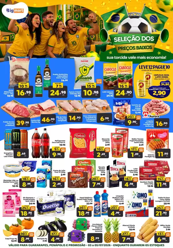 Catálogo Bigmart | Ampla seleção de ofertas | 2026-07-03T00:00:00.000Z - 2026-07-05T00:00:00.000Z