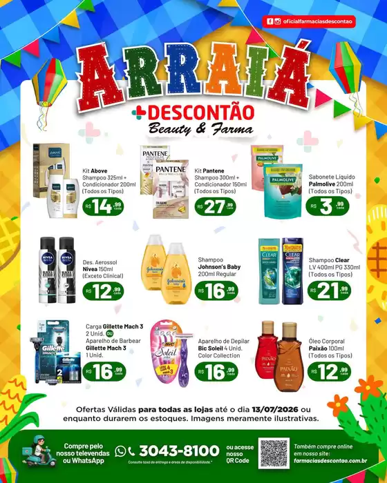 Catálogo Farmácias Descontão | Encarte Farmácias Descontão | 2026-07-03T00:00:00.000Z - 2026-07-13T00:00:00.000Z