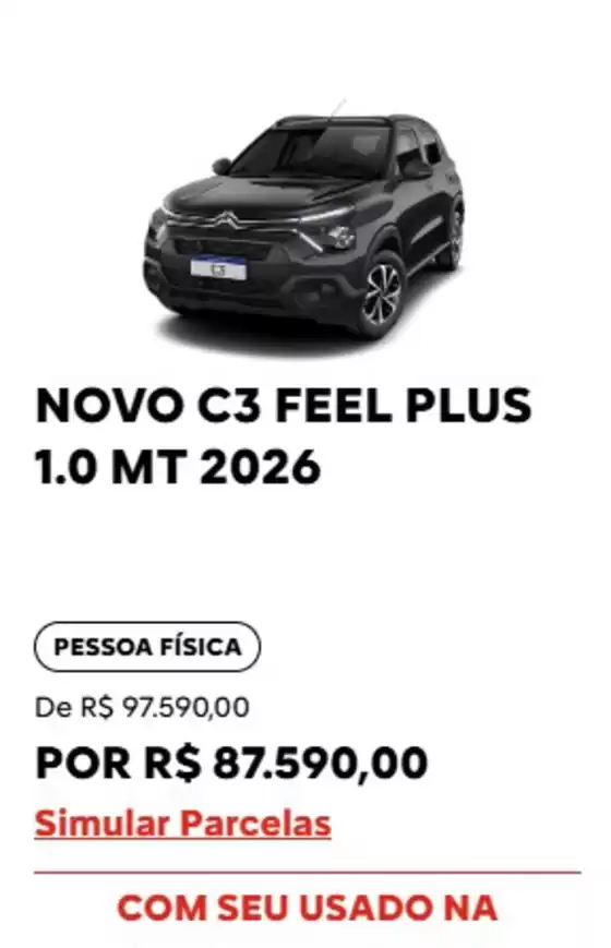 Catálogo Citroën em Lauro de Freitas | Ofertas Citroën | 2026-07-03T00:00:00.000Z - 2027-05-31T00:00:00.000Z