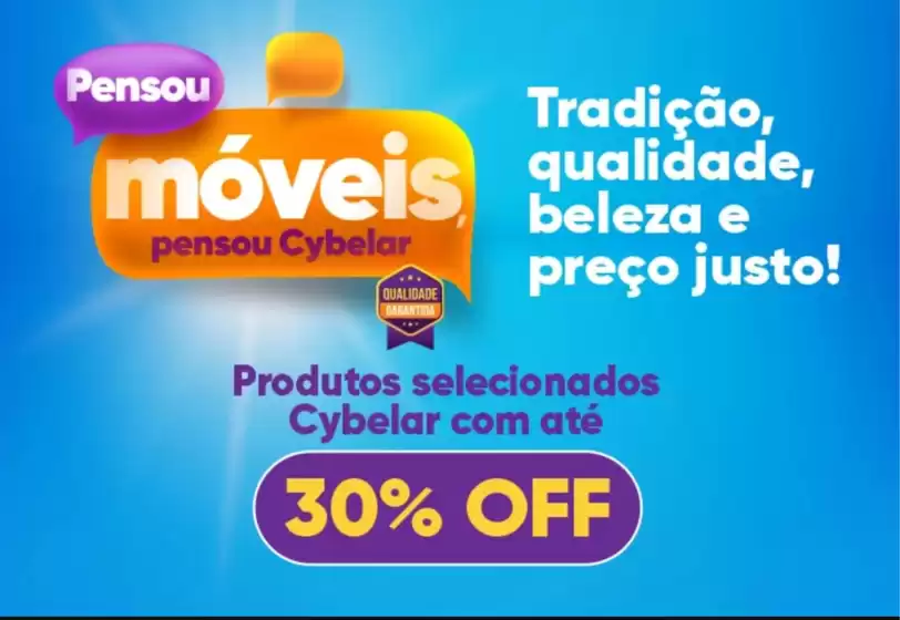 Catálogo Cybelar | Produtos selecionados Cybelar com ate 30% off ! | 2026-07-03T00:00:00.000Z - 2026-07-31T00:00:00.000Z