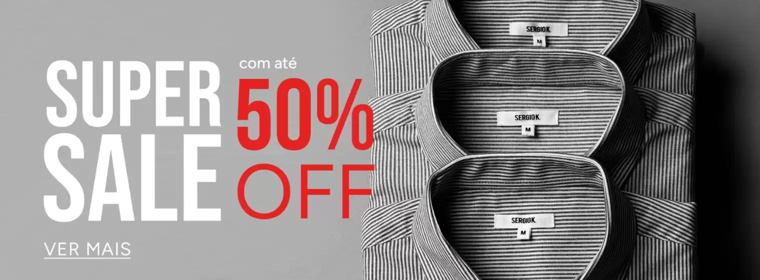 Catálogo Sergio K | Até 50% off | 2026-07-06T00:00:00.000Z - 2026-08-06T00:00:00.000Z