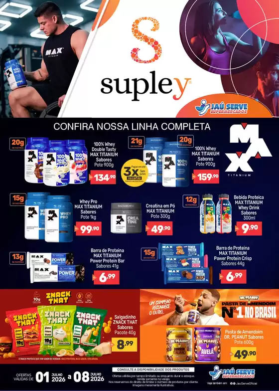 Catálogo Supermercados Jaù Serve | Festival da Proteína | 2026-07-06T00:00:00.000Z - 2026-07-08T00:00:00.000Z