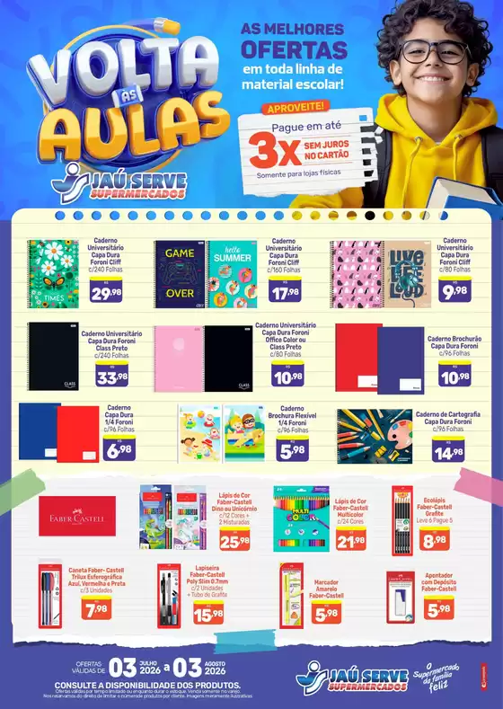 Catálogo Supermercados Jaù Serve | Especial | 2026-07-06T00:00:00.000Z - 2026-08-03T00:00:00.000Z