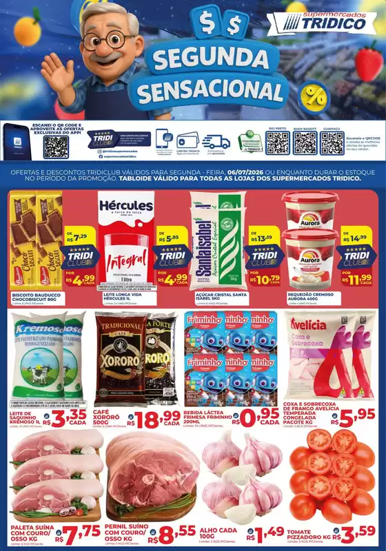 Catálogo Supermercados Tridico | Segunda Sensacional | 2026-07-06T00:00:00.000Z - 2026-07-06T00:00:00.000Z