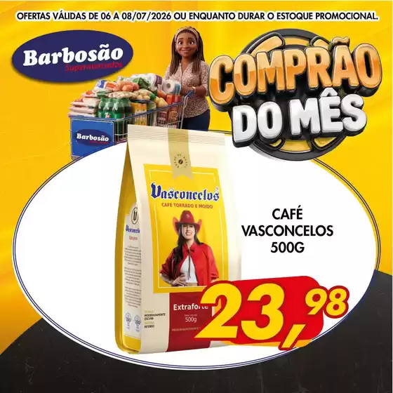 Catálogo Barbosão Extra Supermercados | Encarte Barbosão Extra Supermercados | 2026-07-06T00:00:00.000Z - 2026-07-08T00:00:00.000Z