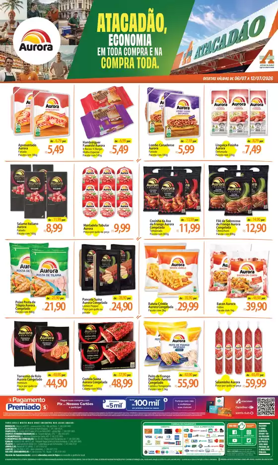 Catálogo Atacadão | Atacadão - Frios e Congelados | 2026-07-06T00:00:00.000Z - 2026-07-12T00:00:00.000Z