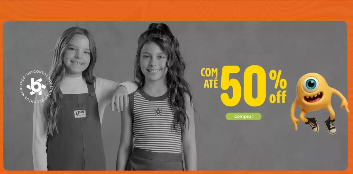 Catálogo Brandili | Com ate 50% off ! | 2026-07-06T00:00:00.000Z - 2026-07-23T00:00:00.000Z
