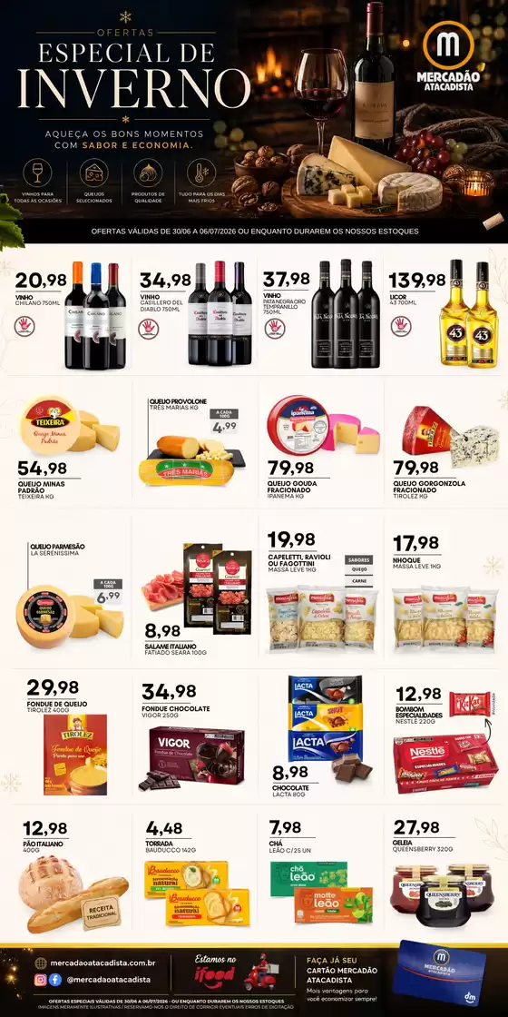 Catálogo Mercadão Atacadista | Novas ofertas para descobrir | 2026-07-06T00:00:00.000Z - 2026-07-06T00:00:00.000Z