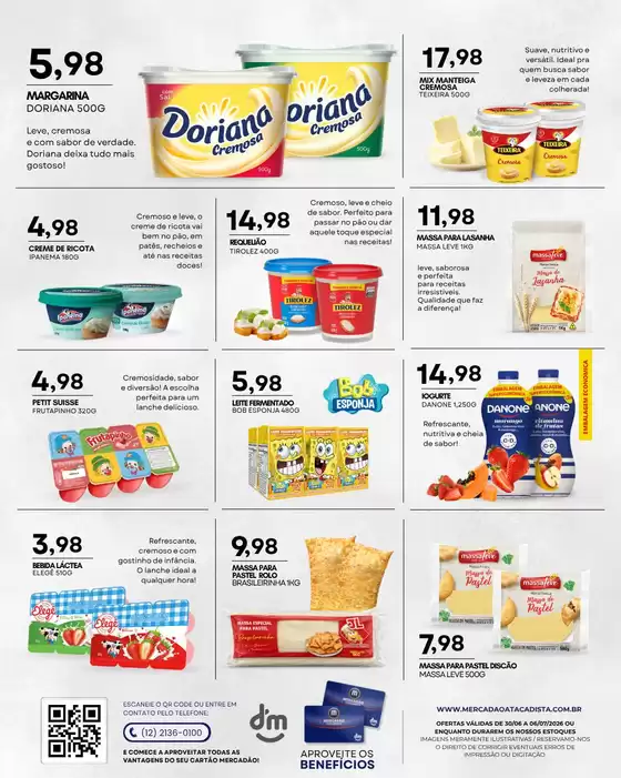 Catálogo Mercadão Atacadista em Santa Teresinha | Descubra ofertas atraentes | 2026-07-06T00:00:00.000Z - 2026-07-06T00:00:00.000Z