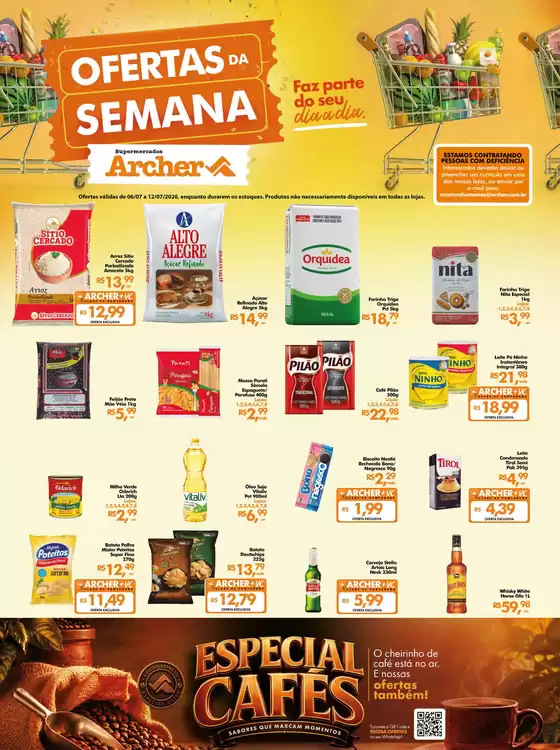 Catálogo Supermercados Archer | Panfletosemanal | 2026-07-06T00:00:00.000Z - 2026-07-12T00:00:00.000Z