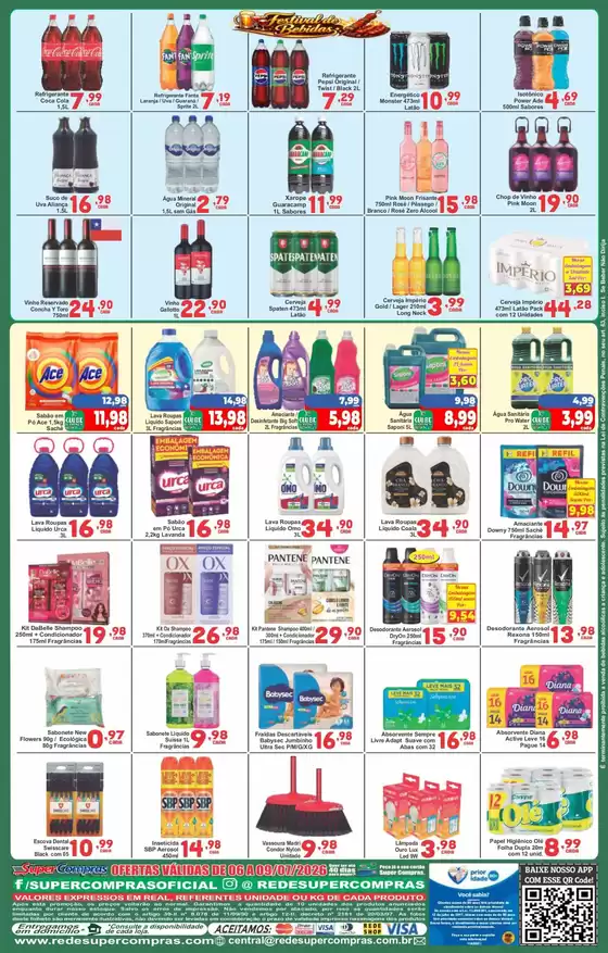 Catálogo Rede Super Compras | Encarte Rede Super Compras | 2026-07-06T00:00:00.000Z - 2026-07-09T00:00:00.000Z