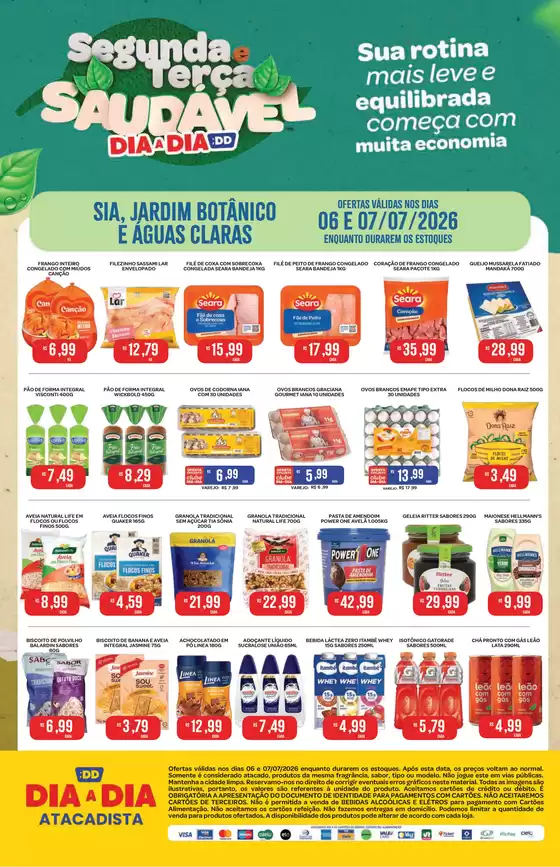 Catálogo Atacadão Dia a Dia | Segunda e Terça Saudável | 2026-07-06T00:00:00.000Z - 2026-07-07T00:00:00.000Z