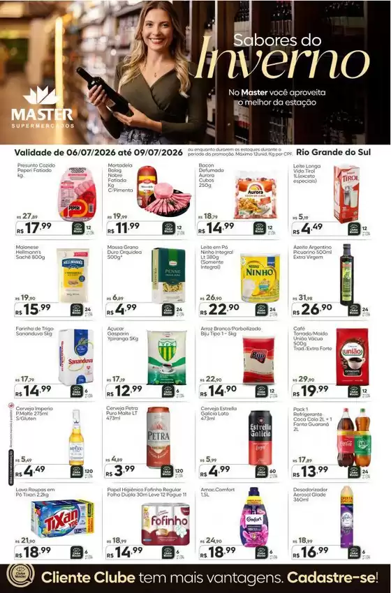 Catálogo Master Supermercados | Semanal master RS | 2026-07-06T00:00:00.000Z - 2026-07-09T00:00:00.000Z