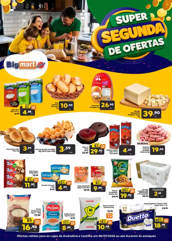Catálogo Bigmart | SEGUNDONA DE OFERTAS | 2026-07-06T00:00:00.000Z - 2026-07-06T00:00:00.000Z