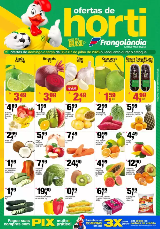 Catálogo Super Frangolândia | Pechinchas e ofertas atuais | 2026-07-05T00:00:00.000Z - 2026-07-07T00:00:00.000Z