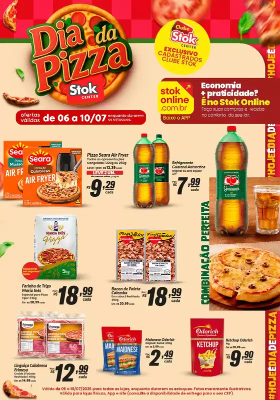 Catálogo Stok Center | Dia da Pizza | 2026-07-06T00:00:00.000Z - 2026-07-10T00:00:00.000Z