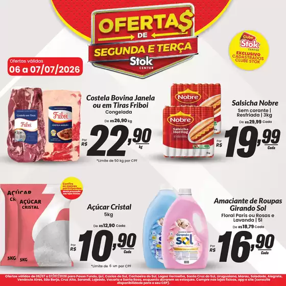Catálogo Stok Center | Ofentas De Sequnda | 2026-07-06T00:00:00.000Z - 2026-07-07T00:00:00.000Z