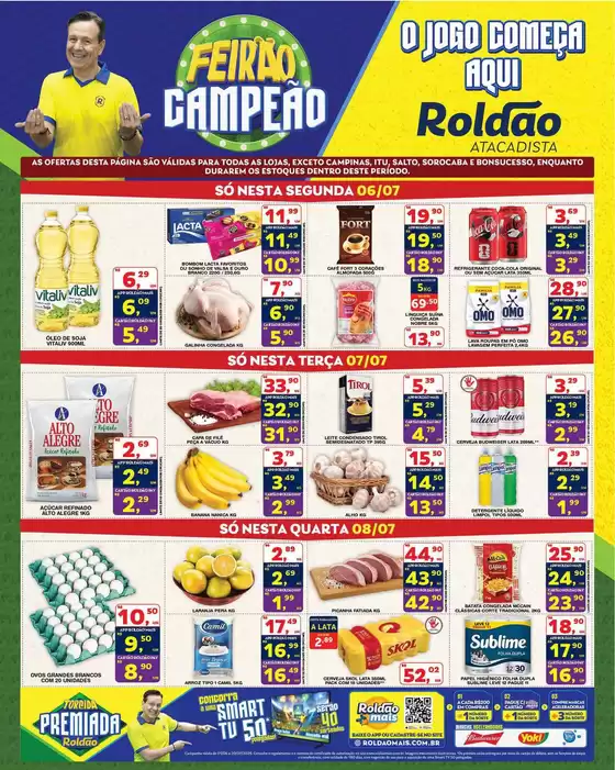 Catálogo Roldão | Ofertas para caçadores de pechinchas | 2026-07-06T00:00:00.000Z - 2026-07-08T00:00:00.000Z