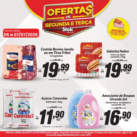 Catálogo Stok Center | Lamina stok center TV Diaria Lages 06 e 07 de julho 1 | 2026-07-06T00:00:00.000Z - 2026-07-07T00:00:00.000Z