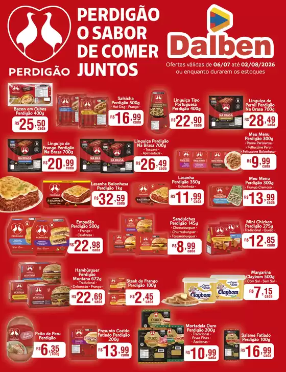 Catálogo Supermercado Dalben | Ofertas Dalben | 2026-07-06T00:00:00.000Z - 2026-08-02T00:00:00.000Z