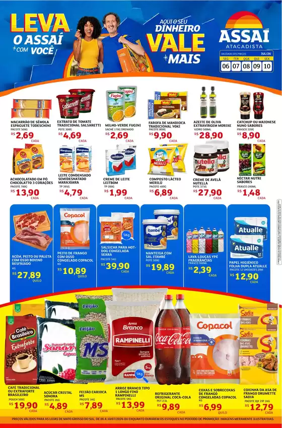 Catálogo Assaí Atacadista | Encarte Assaí Atacadista 49028 | 2026-07-06T00:00:00.000Z - 2026-07-10T00:00:00.000Z