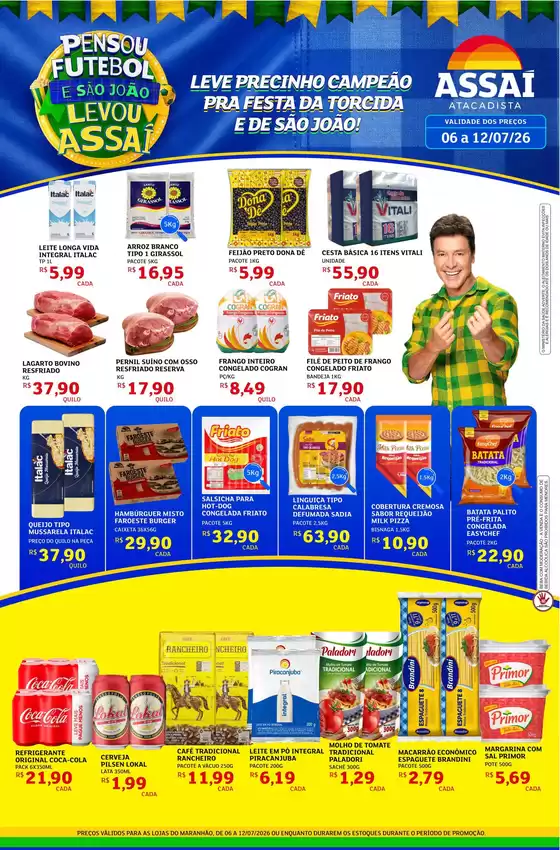 Catálogo Assaí Atacadista | Encarte Assaí Atacadista 48831-357 | 2026-07-06T00:00:00.000Z - 2026-07-12T00:00:00.000Z