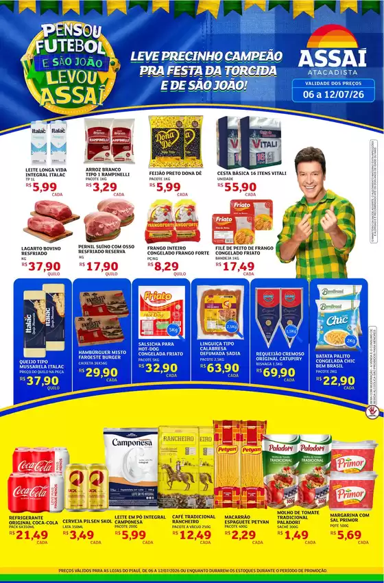 Catálogo Assaí Atacadista | Encarte Assaí Atacadista 48831-102 | 2026-07-06T00:00:00.000Z - 2026-07-12T00:00:00.000Z