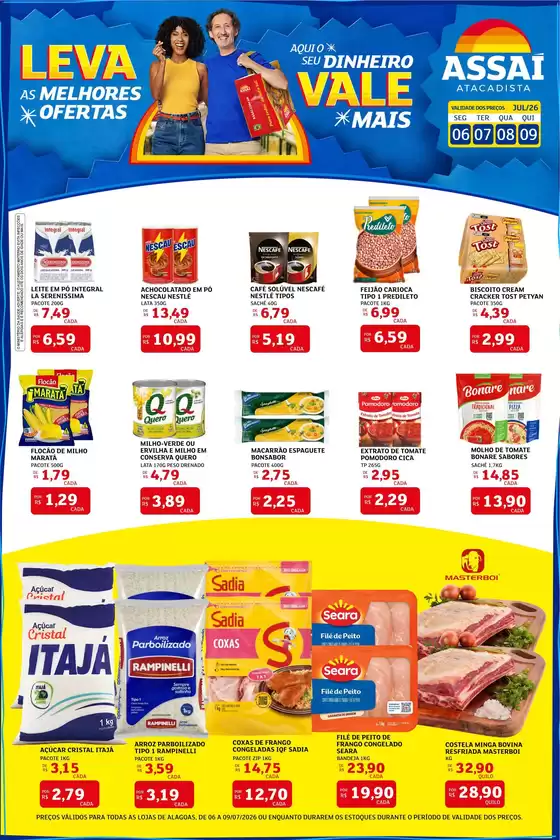 Catálogo Assaí Atacadista | Encarte Assaí Atacadista 48841-561 | 2026-07-06T00:00:00.000Z - 2026-07-09T00:00:00.000Z