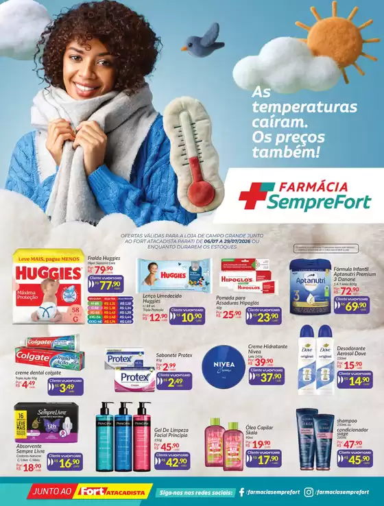 Catálogo Farmácia SempreFort | Fort Atacadista - Parati - MS | 2026-07-06T00:00:00.000Z - 2026-07-29T00:00:00.000Z