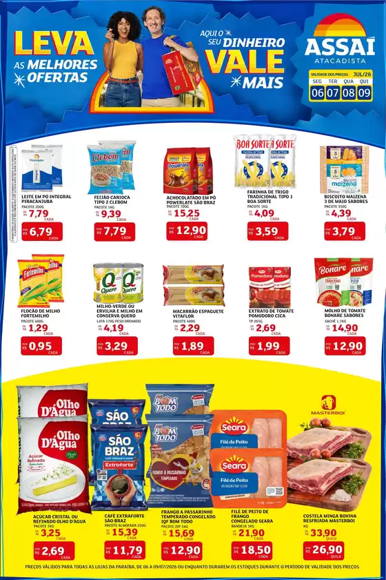 Catálogo Assaí Atacadista | Encarte Assaí Atacadista 48841-562 | 2026-07-06T00:00:00.000Z - 2026-07-09T00:00:00.000Z