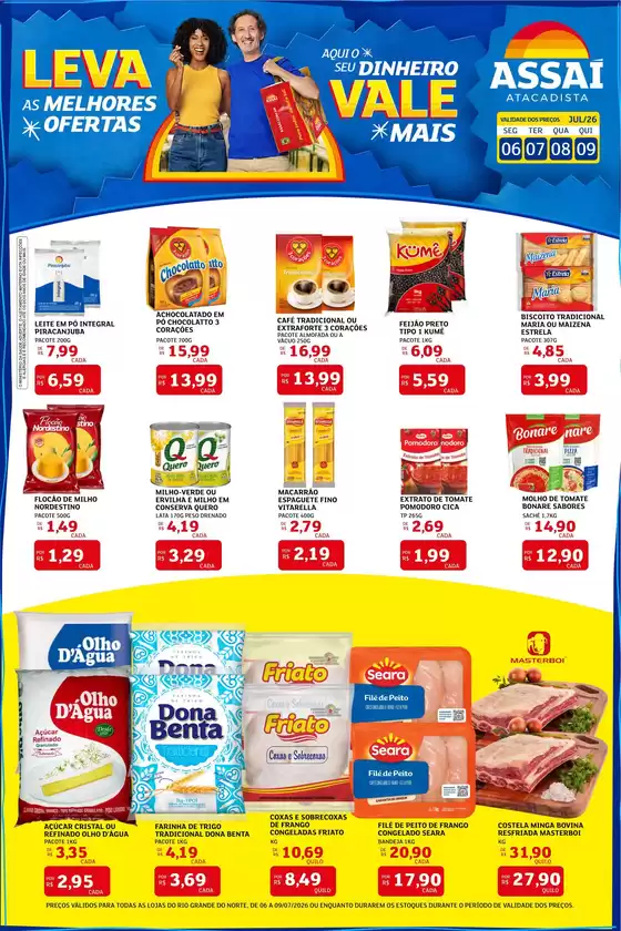 Catálogo Assaí Atacadista | Encarte Assaí Atacadista 48841-564 | 2026-07-06T00:00:00.000Z - 2026-07-09T00:00:00.000Z