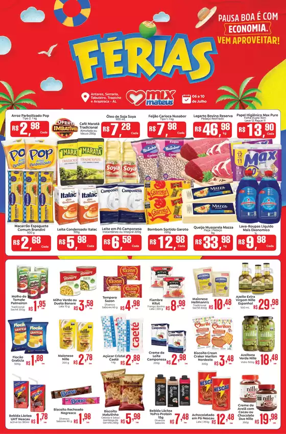 Catálogo Supermercados Mateus | Semanal | 2026-07-06T00:00:00.000Z - 2026-07-10T00:00:00.000Z