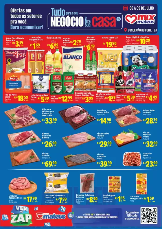 Catálogo Supermercados Mateus | Regular | 2026-07-06T00:00:00.000Z - 2026-07-09T00:00:00.000Z
