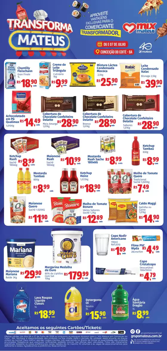 Catálogo Supermercados Mateus | Trasformador | 2026-07-06T00:00:00.000Z - 2026-07-07T00:00:00.000Z